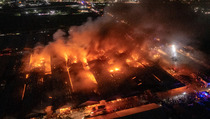 Tempat Relokasi Pasar Johar Semarang Terbakar