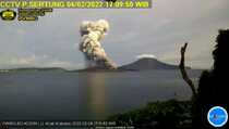 Erupsi, Gunung Anak Krakatau Berstatus Waspada