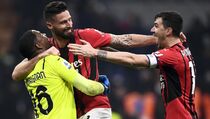 Serie A, Giroud Bawa Milan Akhiri Rekor Tak Terkalahkan Inter