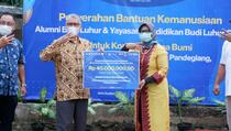UBL Bersama Relawan LLDIKTI3 Bantu Korban Gempa Banten