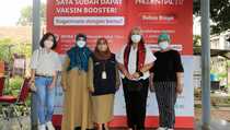 Prudential Buka Sentra Vaksinasi Booster di RPTRA Taman Mandala