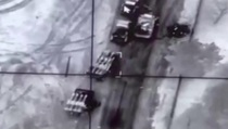 Rekaman Video Tunjukkan Drone Ukraina Lumpuhkan Sistem Rudal Rusia