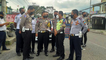 Polres Garut Cek Jalur Persiapan Mudik Lebaran 2022