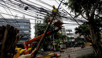 Sebelum KTT ASEAN, Kabel-kabel Semrawut di Jakarta Harus Dirapikan