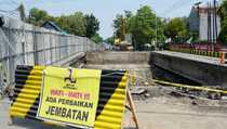 Dirjen Hubdat Tinjau Perbaikan Jembatan Ngaglik I Lamongan