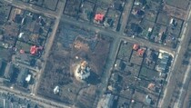 Citra Satelit Perlihatkan Kuburan Massal di Kota Bucha