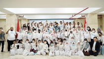 Rotaryana Prima Bagikan Santunan ke Anak Yatim di Masjid Istiqlal