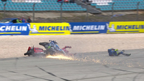 Video: Miller Tabrak Mir di Grand Prix Portugal