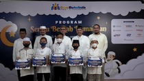 Dana Mustadhafin Salurkan 2.000 Santunan kepada Anak Yatim