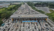 Arus Lalu Lintas di Tol Jakarta-Cikampek Mulai Lengang