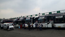 Terminal Induk Kota Bekasi Telah Lewati Puncak Arus Mudik
