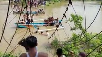 Jembatan Gantung di Lampung Ambruk, Empat Warga Luka