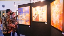 Dukung Ekonomi Kreatif, KEK Morotai Gelar Pameran Lukisan