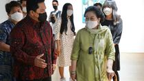 Didampingi Erick Thohir, Megawati Nikmati Suasana Baru Sarinah