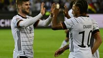 2 Gol Timo Werner Bawa Timnas Jerman Hantam Italia