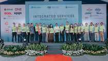 ONE Apresiasi Fasilitas Crane Bongkar Muat di Dermaga JICT