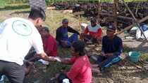 Santri Dukung Ganjar Gelar Jumat Berkah Berbagi di Gunung Kidul