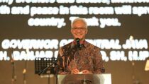 Ganjar Sampaikan Pesan Damai pada Umat Nasrani Sedunia