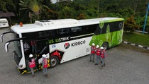 Bus Listrik Buatan Anak Negeri Digunakan di Industri Tambang