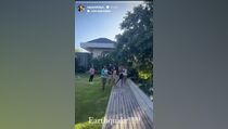 Rumah Artis Nana Mirdad Retak Dihantam Gempa Bali