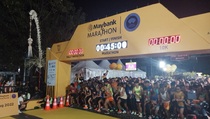 Lebih dari 4.000 Pelari Ramaikan Half Marathon Maybank
