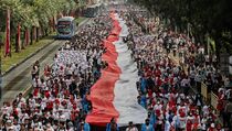 Sejarah Bendera Pusaka pada HUT Ke-79 RI