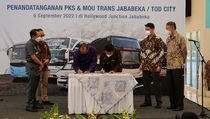 Wujudkan TOD City, Trans-Jababeka Gandeng 4 Provider Bus