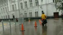 Pemotor Jatuh di Kota Tua, Dishub Perketat Penjagaan dan Pasang ETLE