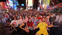 Peserta Indopop Movement Mejeng di Billboard Times Square