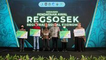 BPS Daftarkan Petugas Regsosek dalam Perlindungan BP Jamsostek