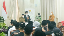 Wapres Ma'ruf Amin Luncurkan Beasiswa Santri Baznas 2022
