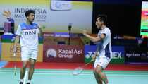 Indonesia Masters 2022: Bermain Tenang, Rahmat/Pramudya Maju ke Final