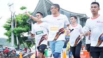 Sandiaga Uno Ikut Ramaikan IFG Marathon Labuan Bajo 2022