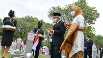 Wapres Ma'ruf Amin Pimpin Peringatan Hari Pahlawan