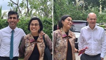 Di Balik Momen Akrab Sri Mulyani dengan PM Inggris dan Kanselir Jerman