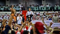 Jokowi dan Relawan Doa Bersama untuk Korban Gempa Cianjur