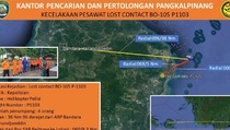Tim SAR Gabungan Menuju Titik Jatuh Helikopter Polri di Belitung Timur