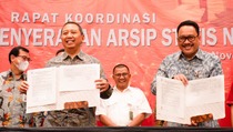 27 Instansi Serentak Serahkan Arsip Statisnya ke ANRI