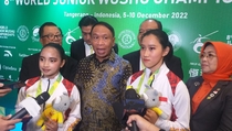 Kejuaraan Dunia Wushu Junior: Menpora Harapkan Indonesia Tambah Emas Lagi