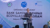 Otsuka Eco Village Fasilitasi Bank Sampah di Kejayen