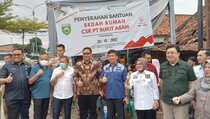 PTBA Beri Bantuan Bedah Rumah untuk 4 Unit Hunian Tak Layak Huni