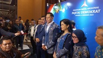Soal Cawapres, AHY Sebut Malam Ini Belum Waktunya