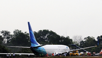Garuda Ganti Rugi Penumpang Delay di Pekanbaru
