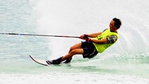 Daud Wangka Sumbangkan Emas Pertama Ski Air