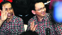 Ahok Nyoblos di Pluit, Jokowi Tak Punya Hak Pilih