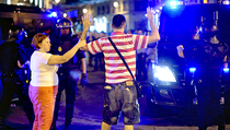 Polisi Madrid Tembakkan Peluru Karet untuk Akhiri Demo
