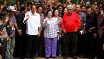 Mega: Jangan Euforia  Kemenangan Jokowi