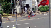 Ledakan Bom, Jalan Kawasan Thamrin Ditutup