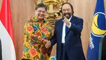Pertemuan Airlangga dan Surya Paloh Dinilai untuk Kepentingan Politik Kebangsaan