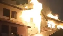 Kebakaran Melanda Gedung PWRI Pondok Labu Jakarta Selatan